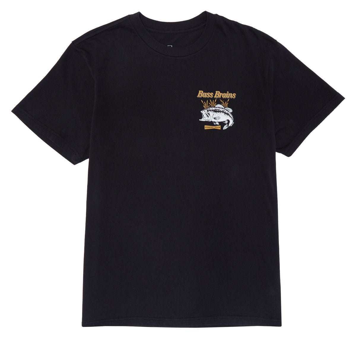Brixton Bass Brains Ft T-Shirt - Black image 2