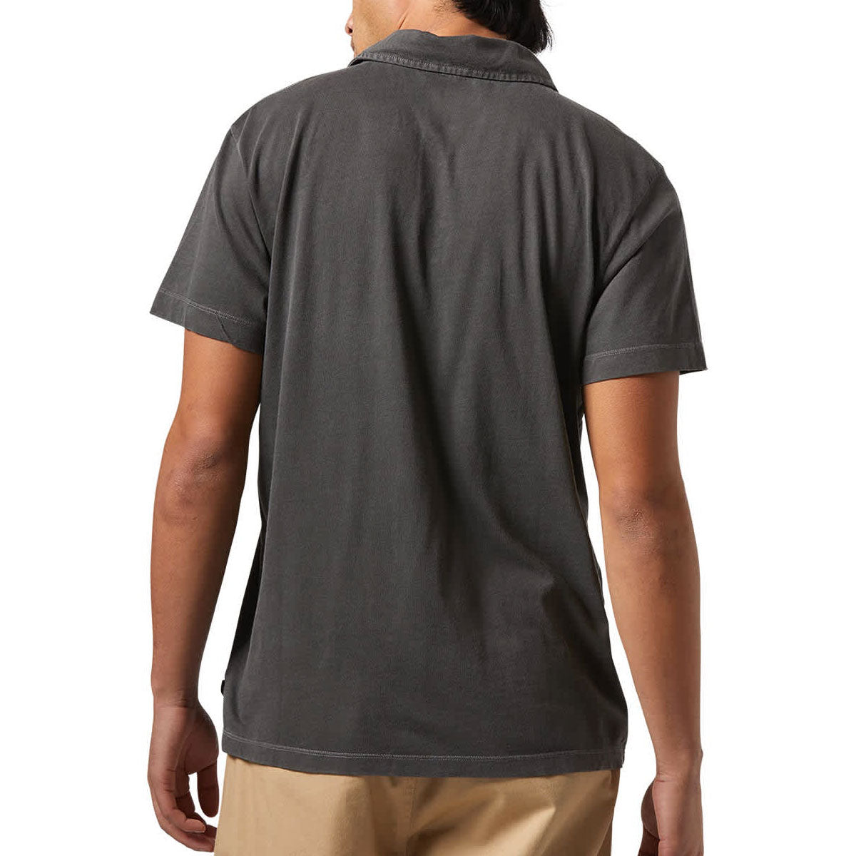 Brixton Vintage Wash Polo Shirt - Washed Black image 2