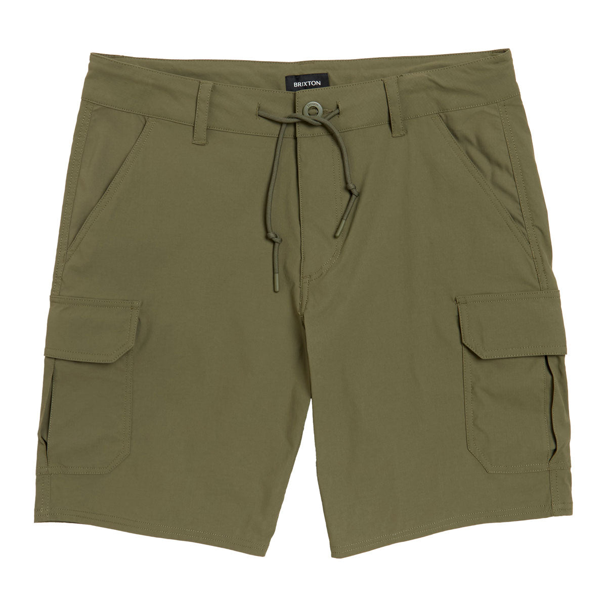 Brixton Shyft Stretch Cargo Shorts - Ivy Green image 1