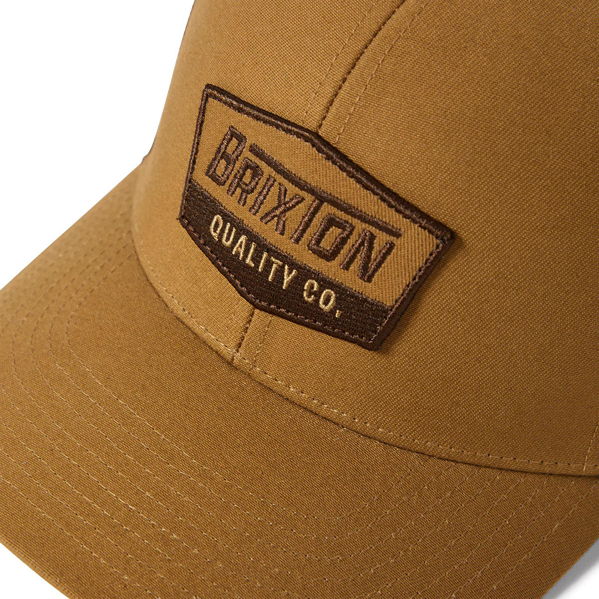 Brixton Regal Netplus Mp Trucker Hat - Dark Khaki/Coffee image 3