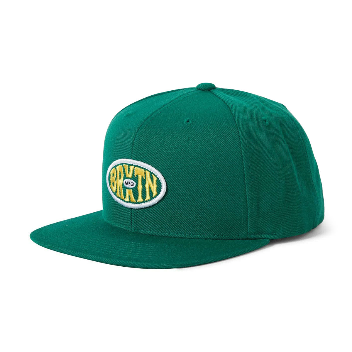 Brixton Largo Mp Snapback Hat - Deep Emerald image 1