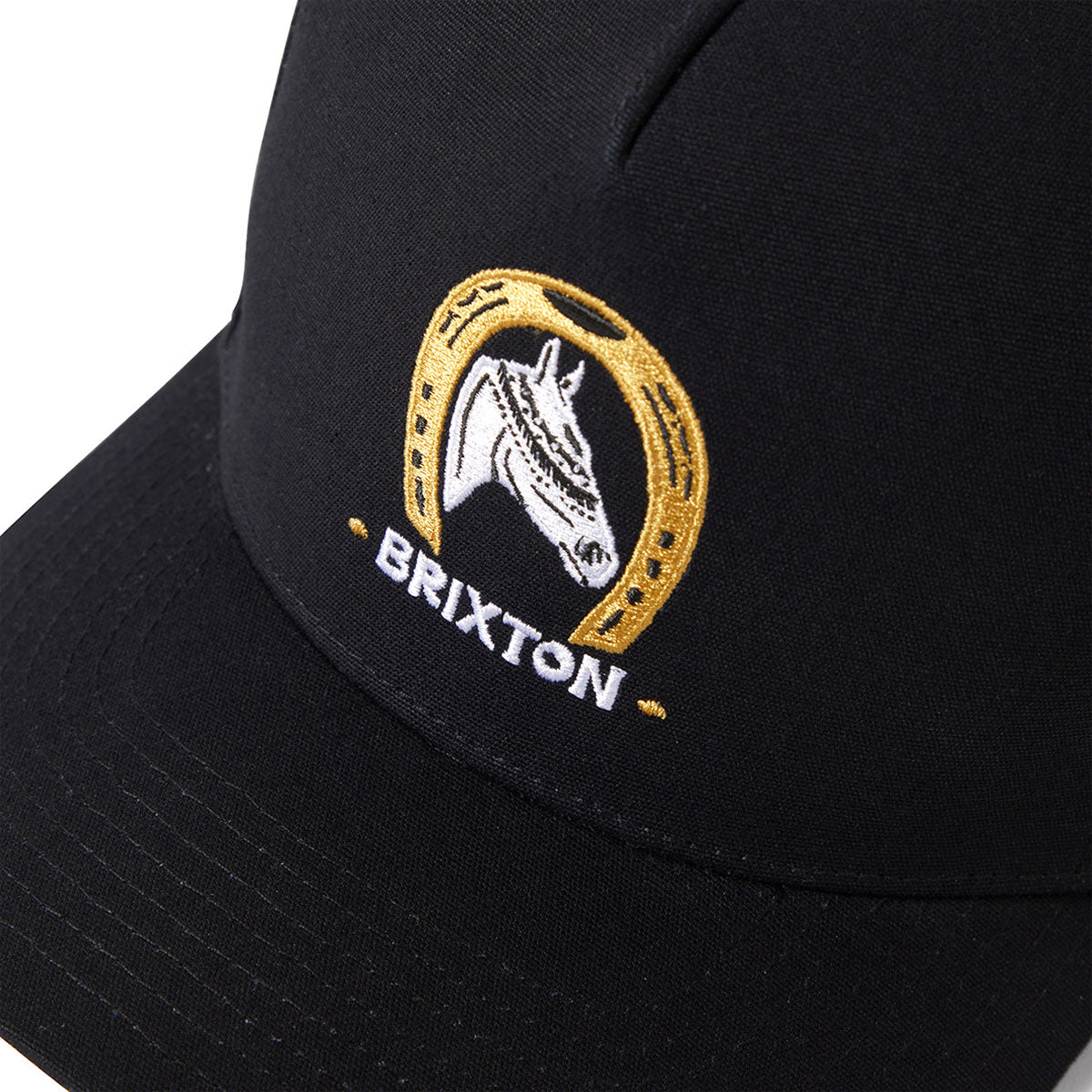 Brixton Blind C Np Mp Snapback Hat - Black image 3