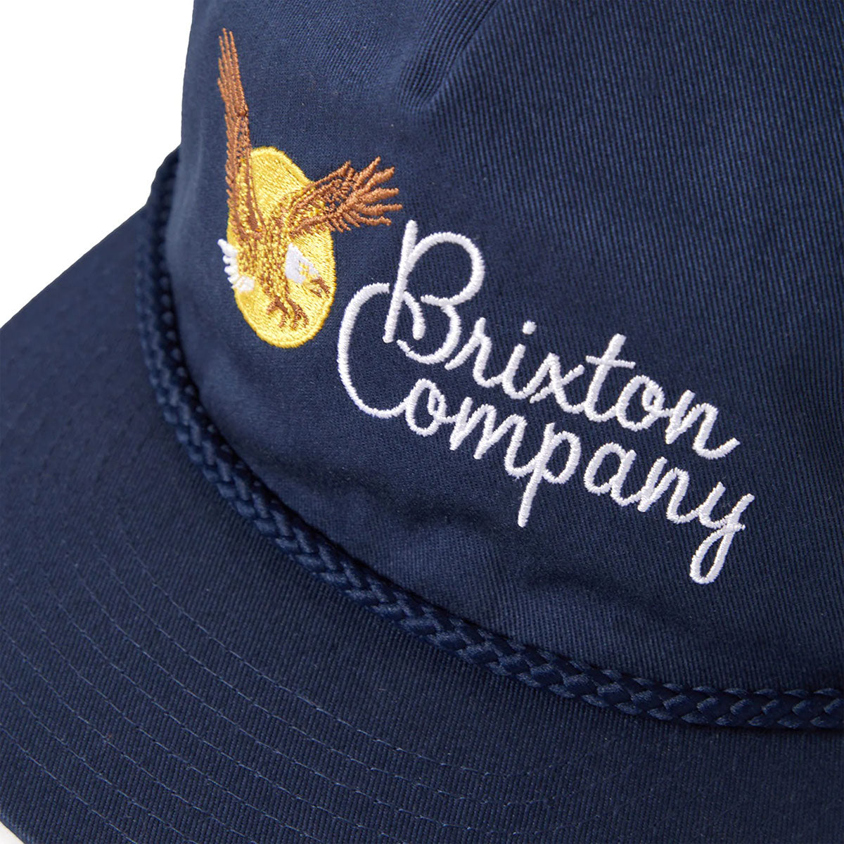 Brixton Soar Hp Snapback Hat - Washed Navy image 3