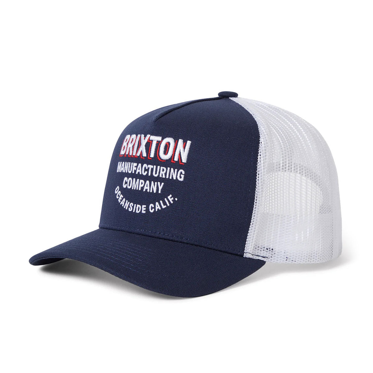 Brixton Redoubt C Np Mp Trucker Hat - Navy/White/White image 1