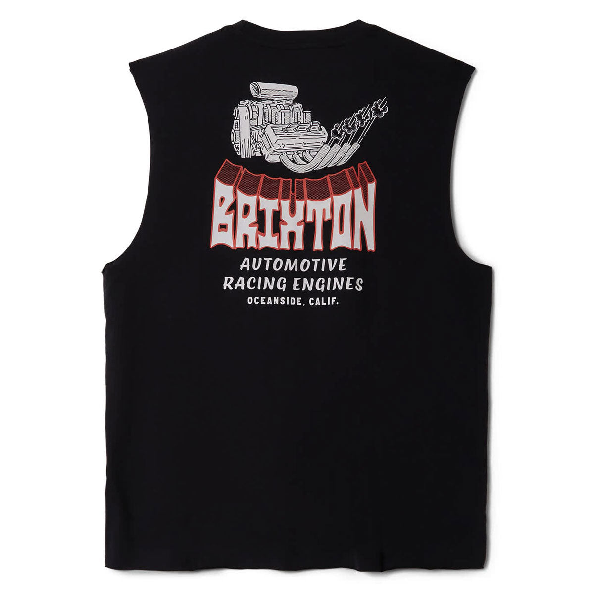 Brixton Horsepower Muscle Tank Top - Black image 2