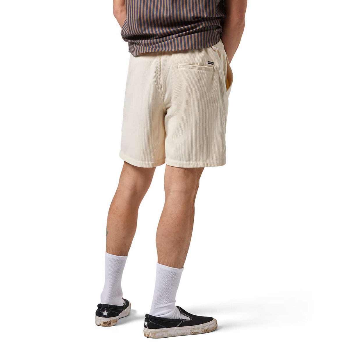Brixton Everyday Corduroy Shorts - Whitecap image 3