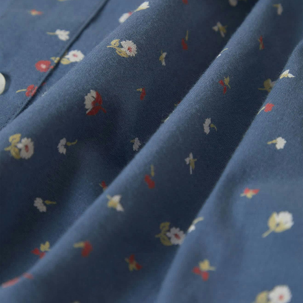 Brixton Charter Print Shirt - Bering Sea/Micro Floral image 5