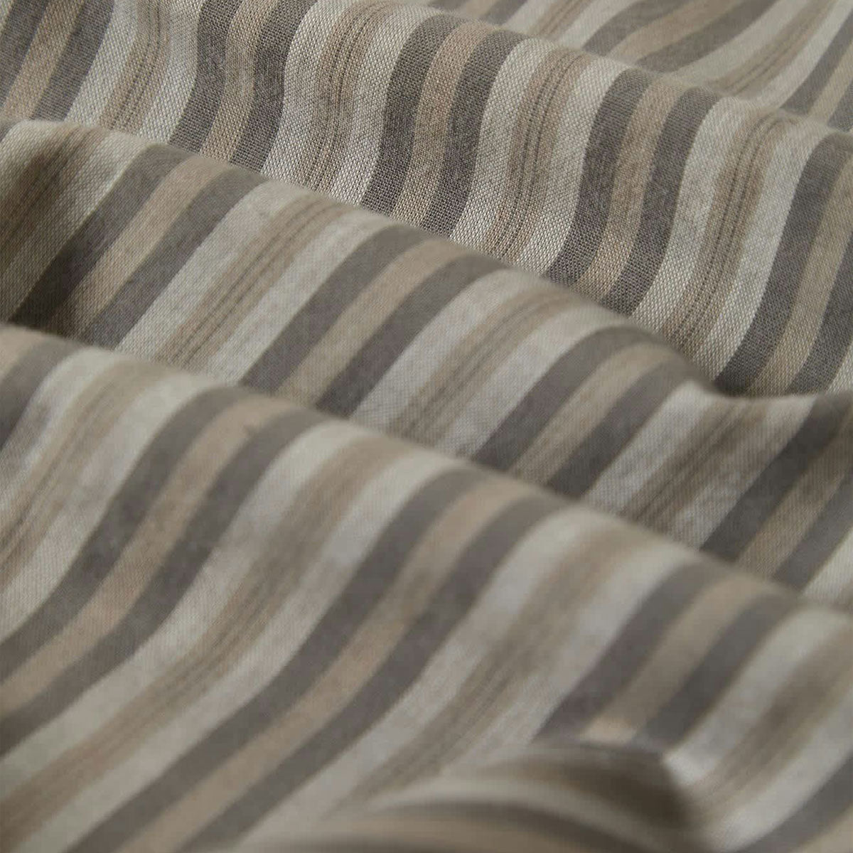 Brixton Charter Stripe Shirt - Charcoal Grey image 5