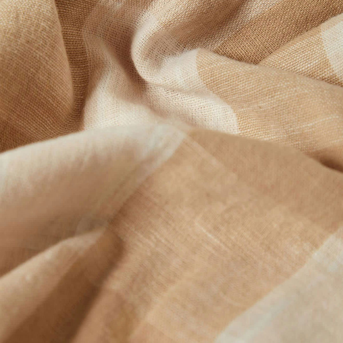Brixton Cru Linen Blend Shirt - Off White/Sand image 5