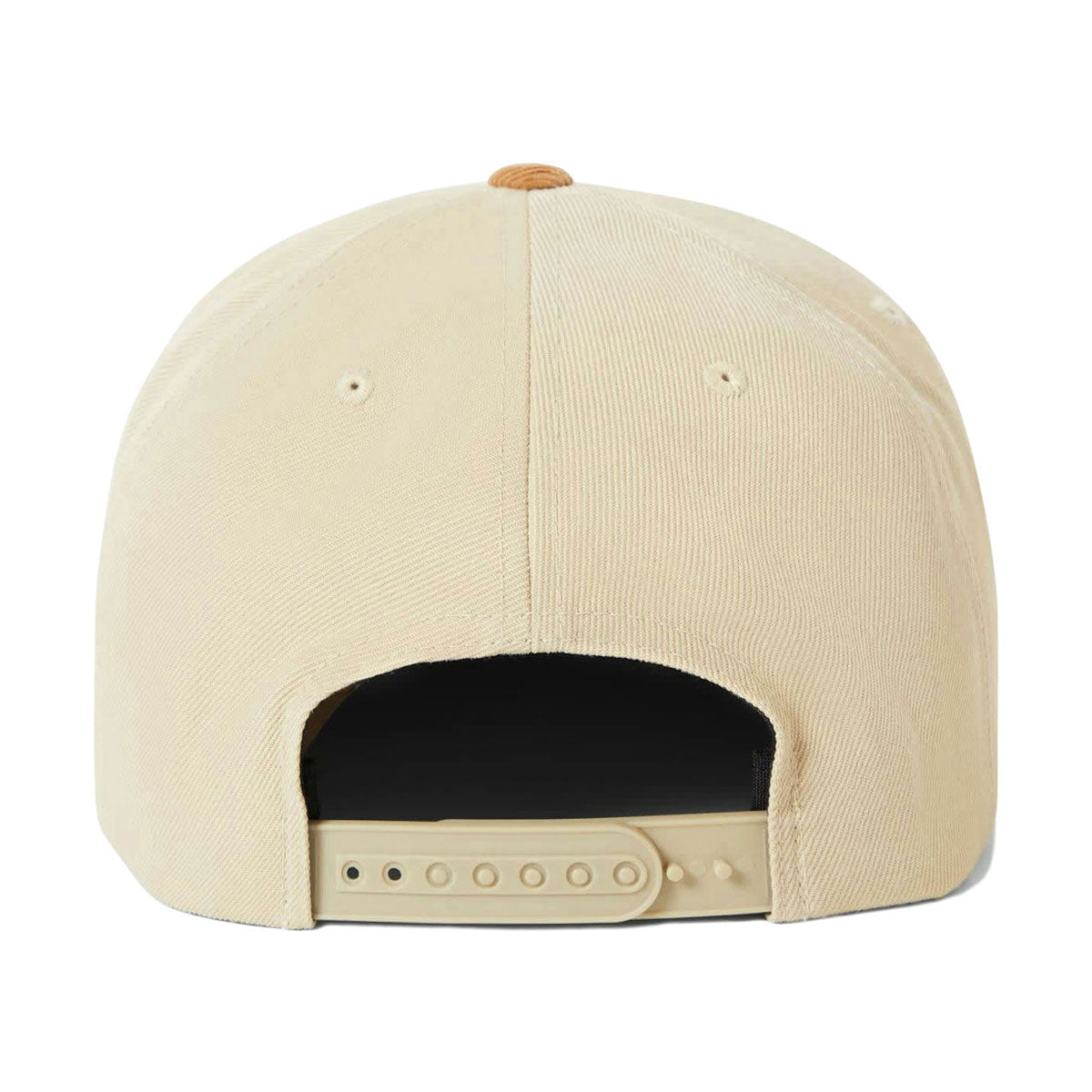 Brixton Oath III Snapback Hat - Sand/Light Brown Corduroy image 2