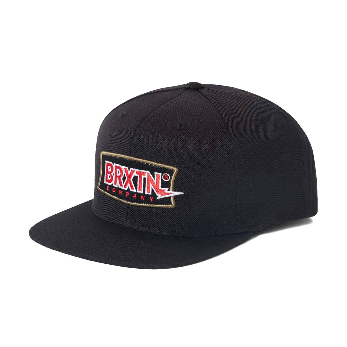 Brixton Lightning Mp Snapback Hat - Black image 1