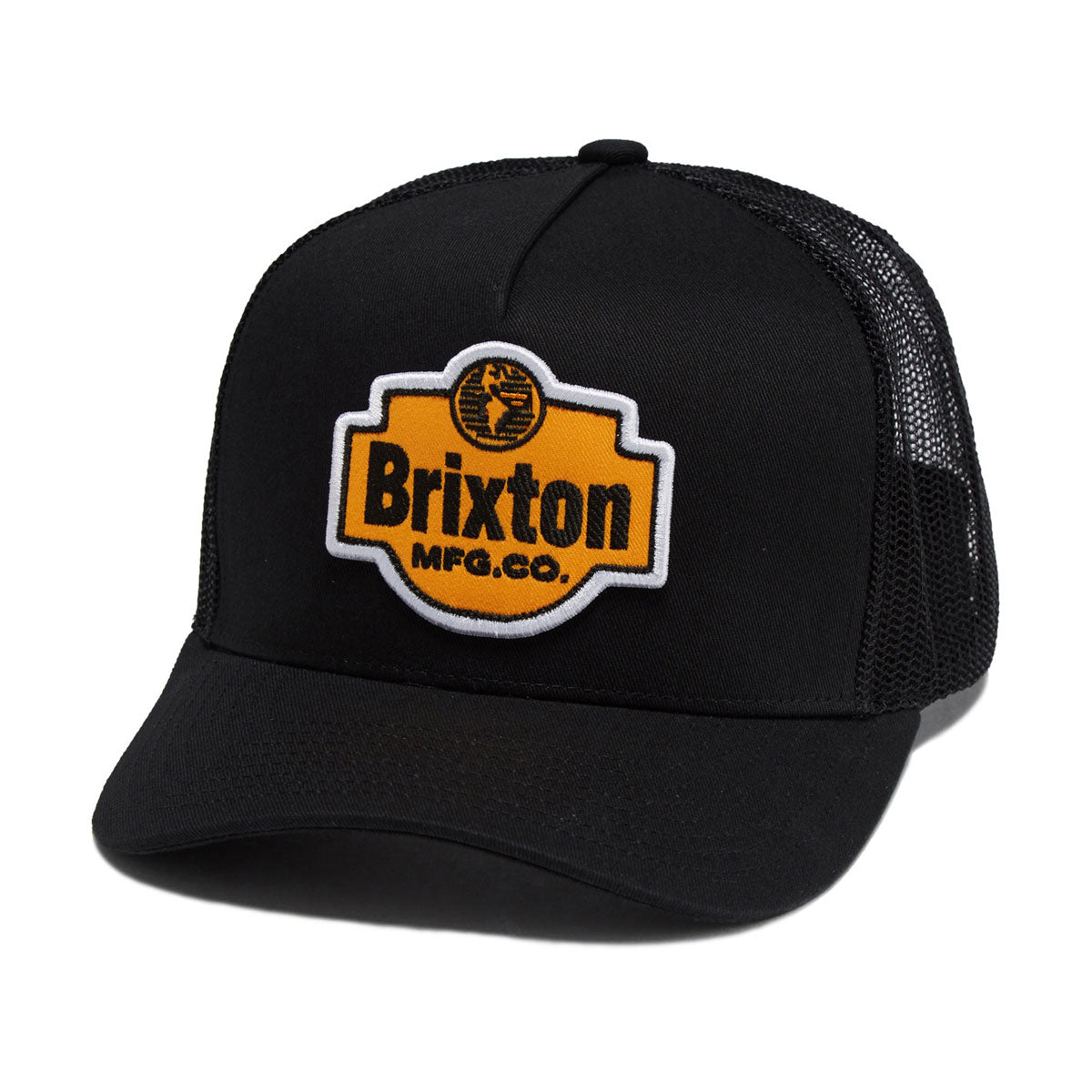 Brixton International C Np Mp Trucker Hat - Black/Black image 1