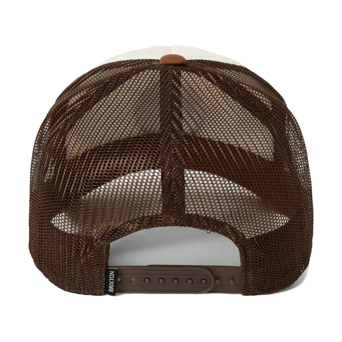 Brixton Out After Dark Np Hp Trucker Hat - Pinecone Brown/Whitecap image 2