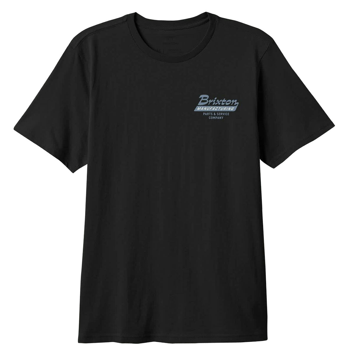 Brixton Township Tailored T-Shirt - Black/Grey Blue image 1