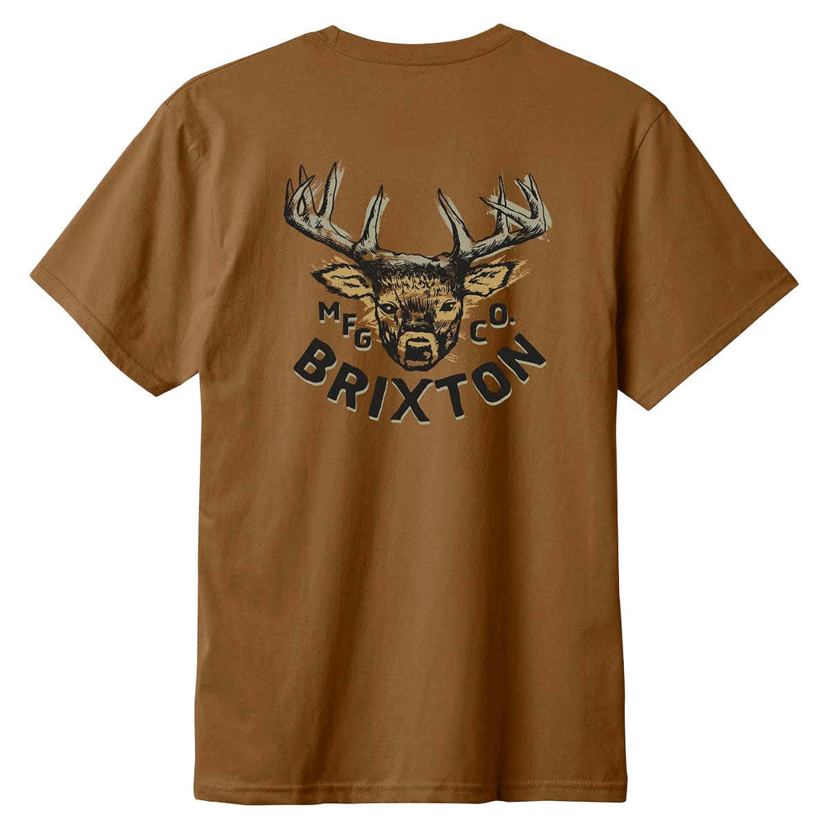 Brixton Berick Tailored T-Shirt - Washed Copper image 1