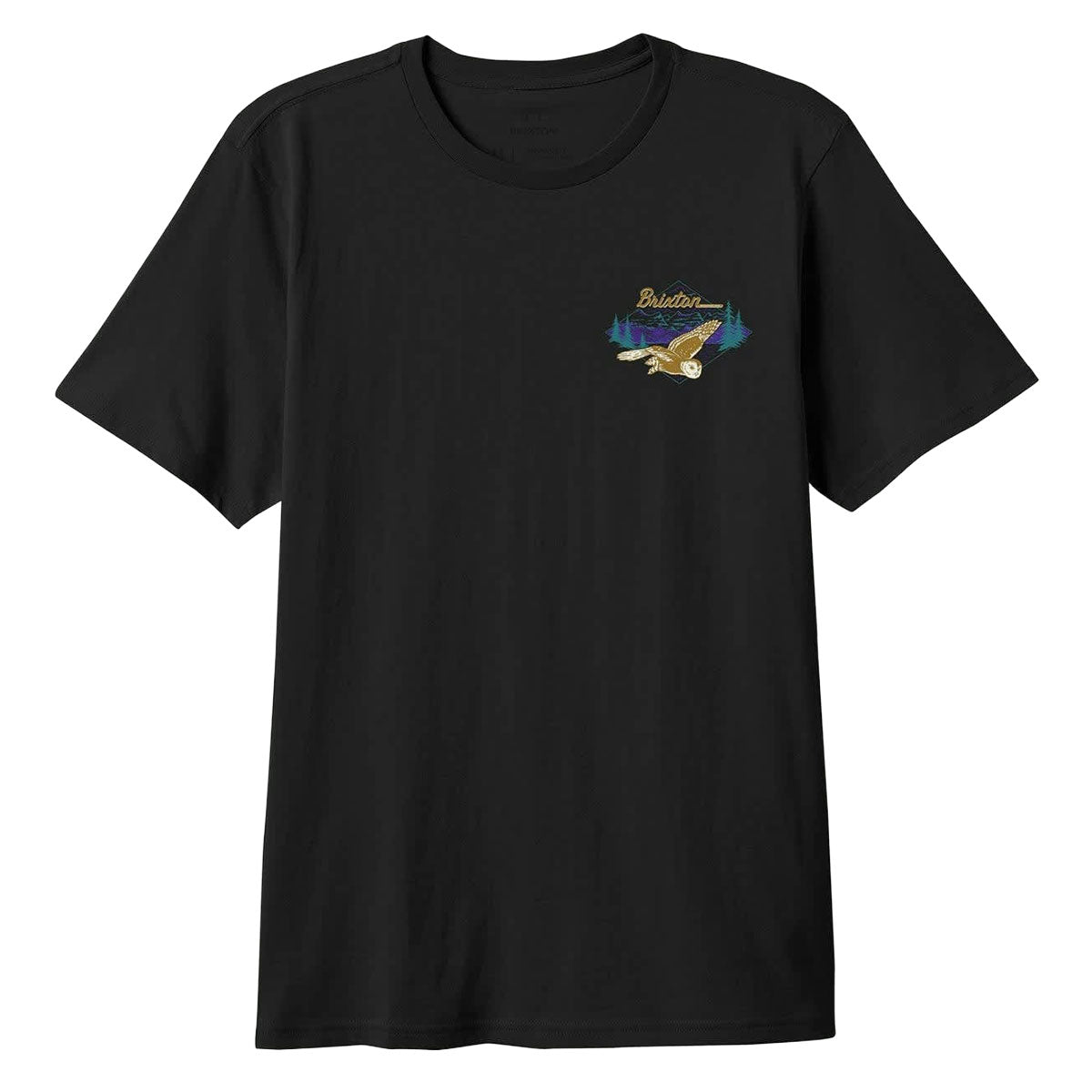 Brixton Driftway Tailored T-Shirt - Black image 2