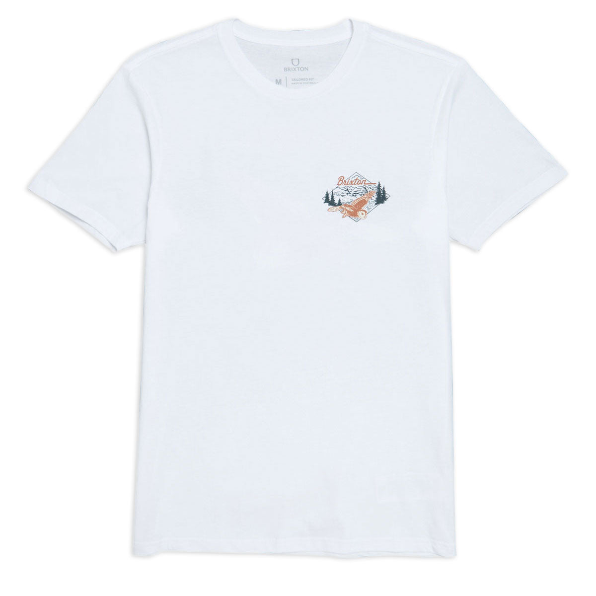Brixton Driftway Tailored T-Shirt - White image 2