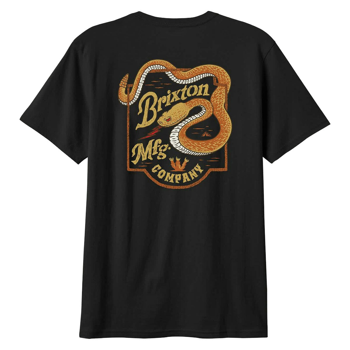 Brixton Rothwell Tailored T-Shirt - Black image 1