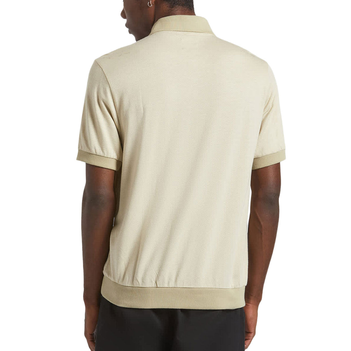 Brixton Weekend Herringbone Polo Shirt - Whitecap/Elm image 3