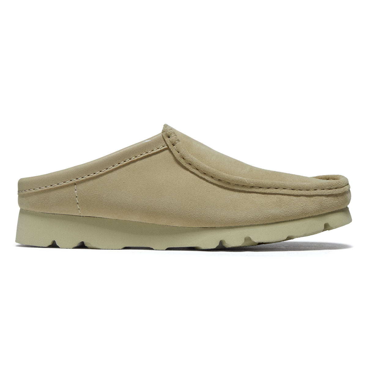 Clarks Wallabee Slip Shoes - Maple Suede image 1