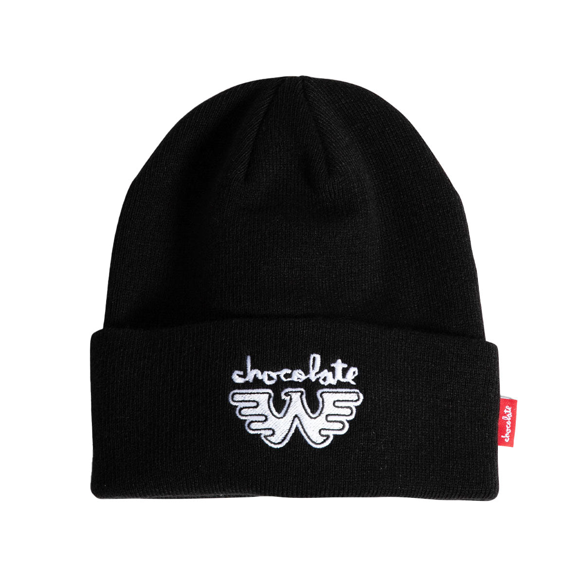 Chocolate x Waylon W Tight Cuff Beanie - Black image 1