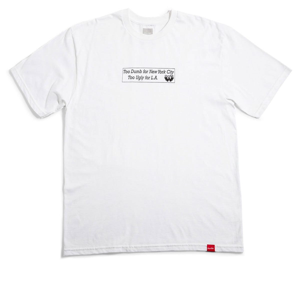 Chocolate x Waylon Too Dumb T-Shirt - White image 1