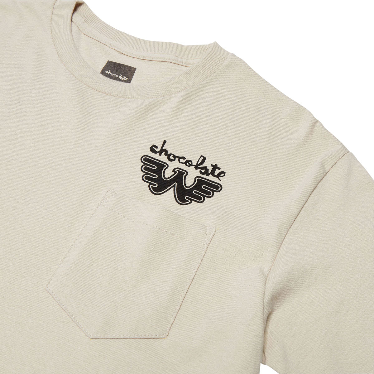 Chocolate x Waylon W Long Sleeve Pocket T-Shirt - Sand image 2