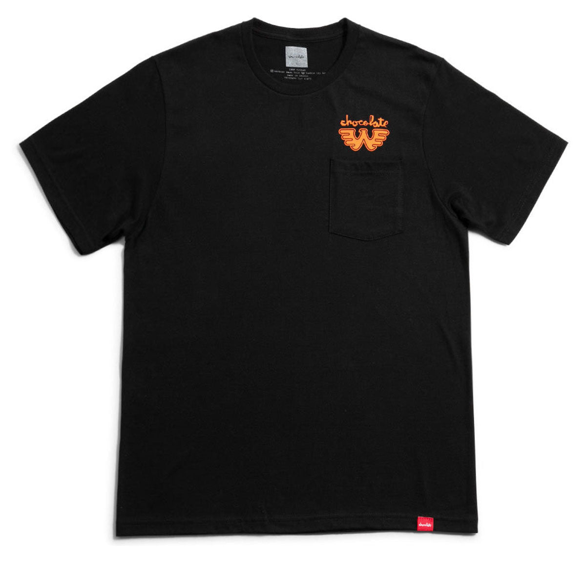 Chocolate x Waylon W Pocket T-Shirt - Black image 1