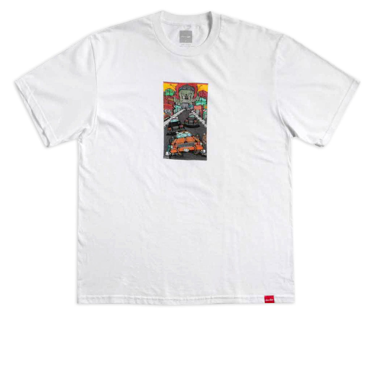 Chocolate Fiend Street T-Shirt - White image 1