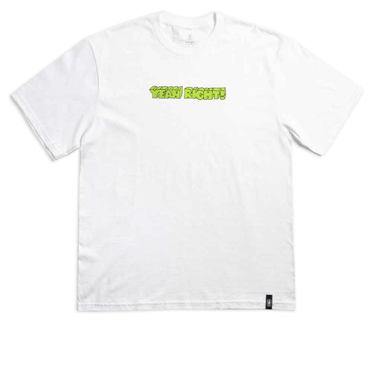 Girl Yeah Right T-Shirt - White 2025 image 1