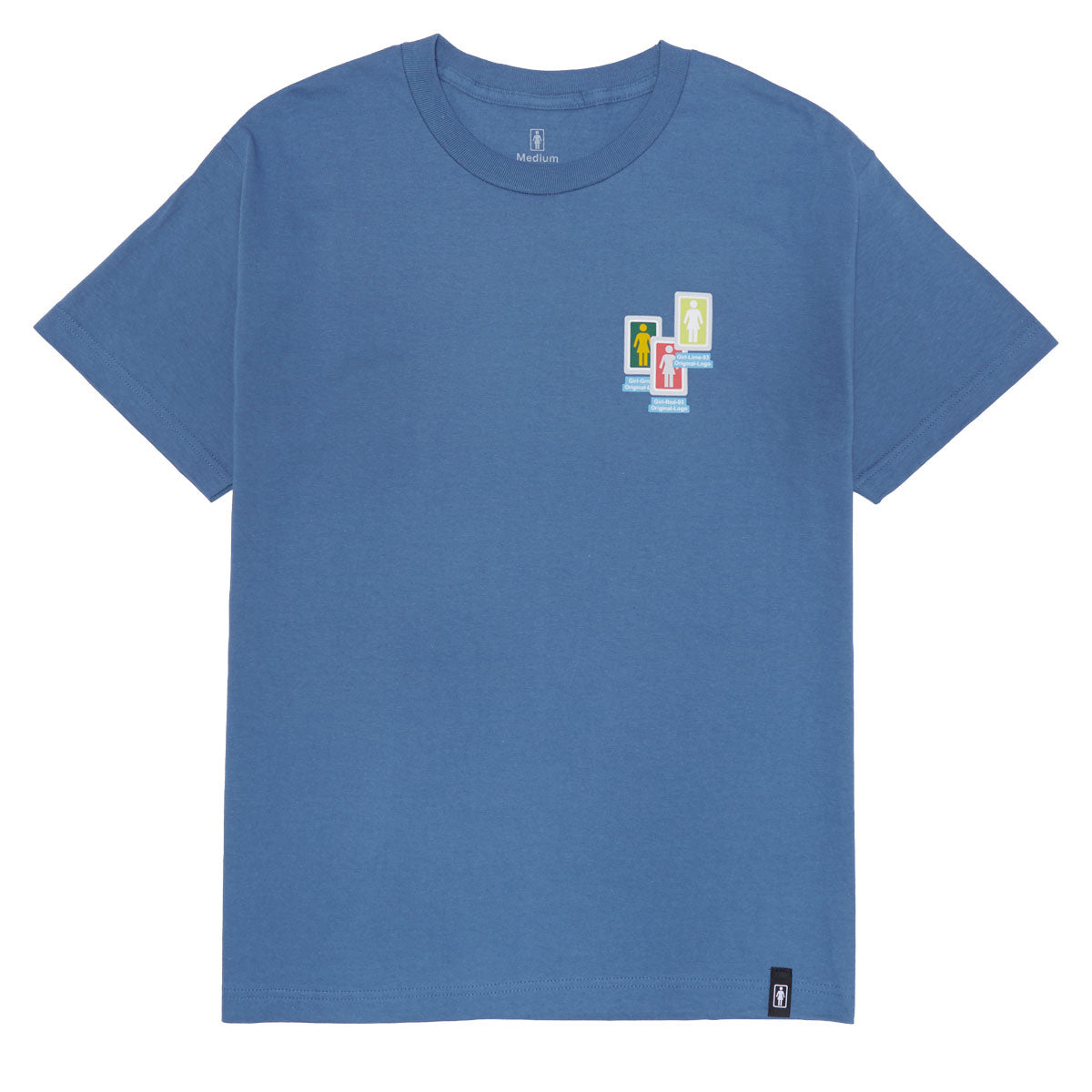 Girl Desktop Chaos T-Shirt - Harbor Blue image 1