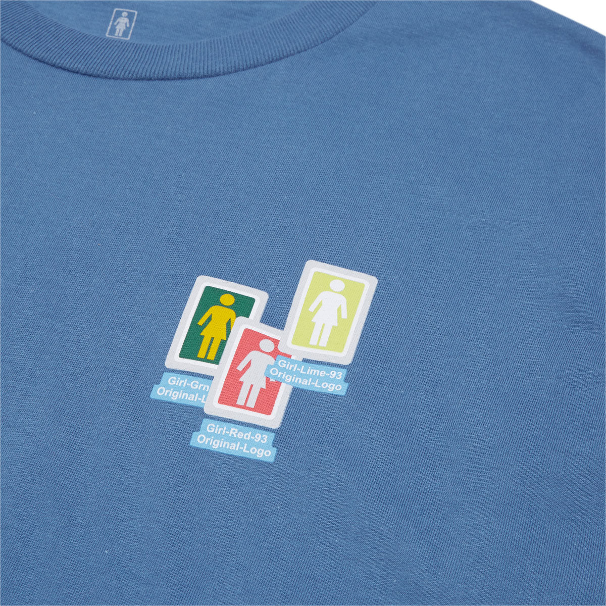 Girl Desktop Chaos T-Shirt - Harbor Blue image 2