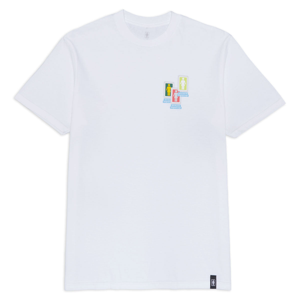 Girl Desktop Chaos T-Shirt - White image 1