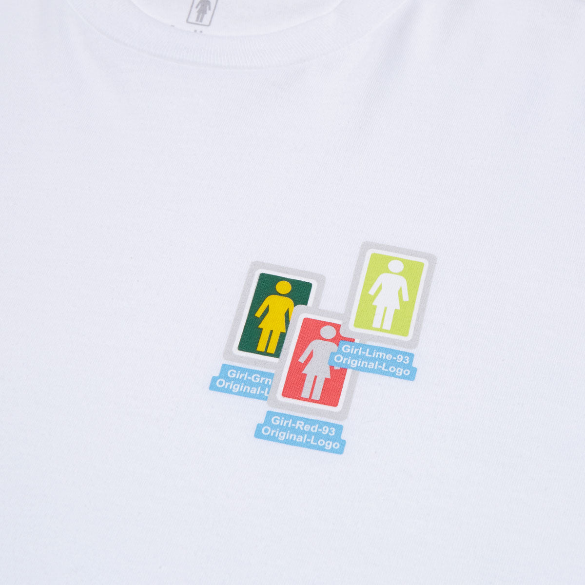 Girl Desktop Chaos T-Shirt - White image 2