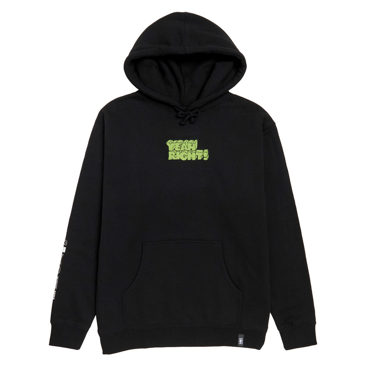 Girl Yeah Right Hoodie - Black 2025 image 1