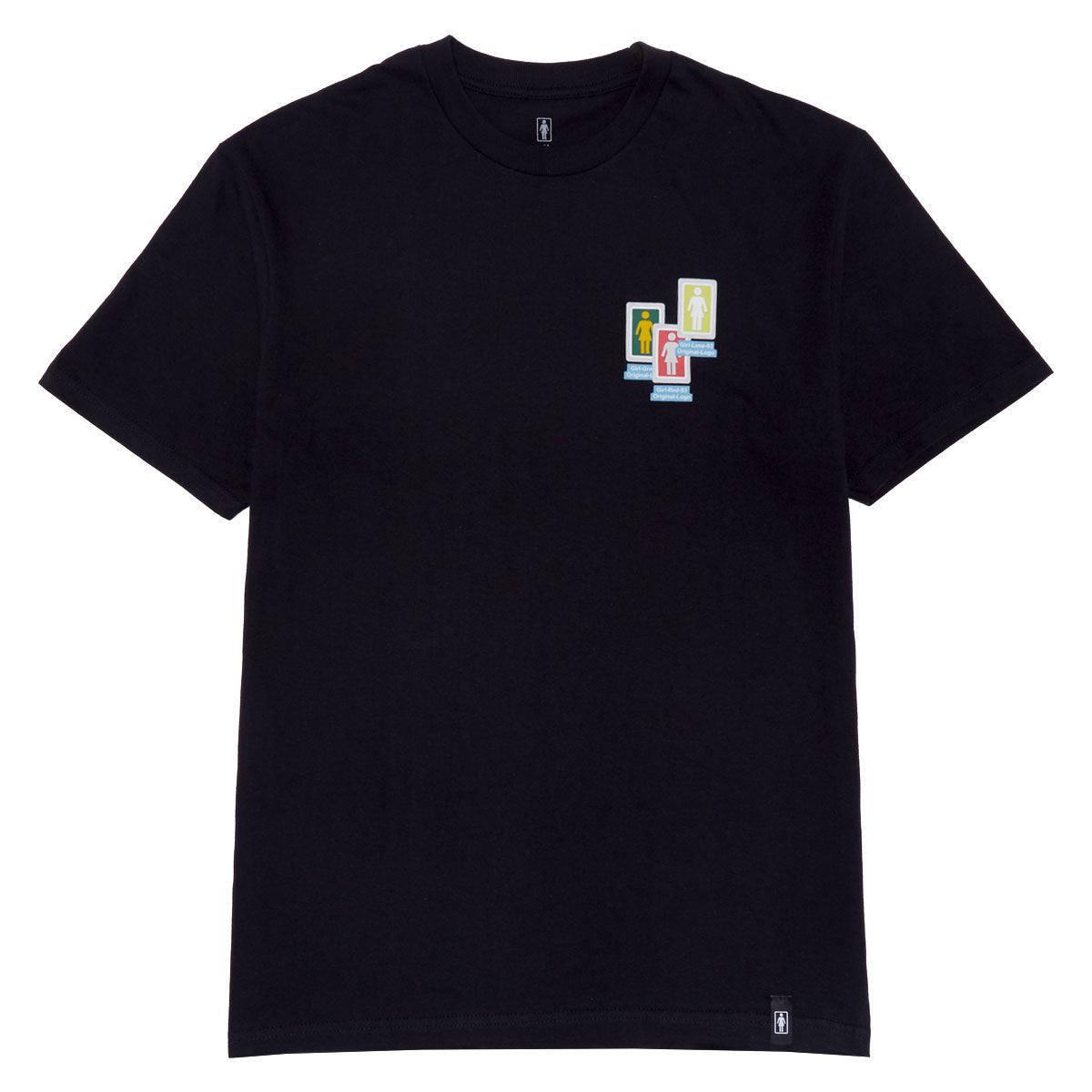 Girl Desktop Chaos T-Shirt - Black image 1