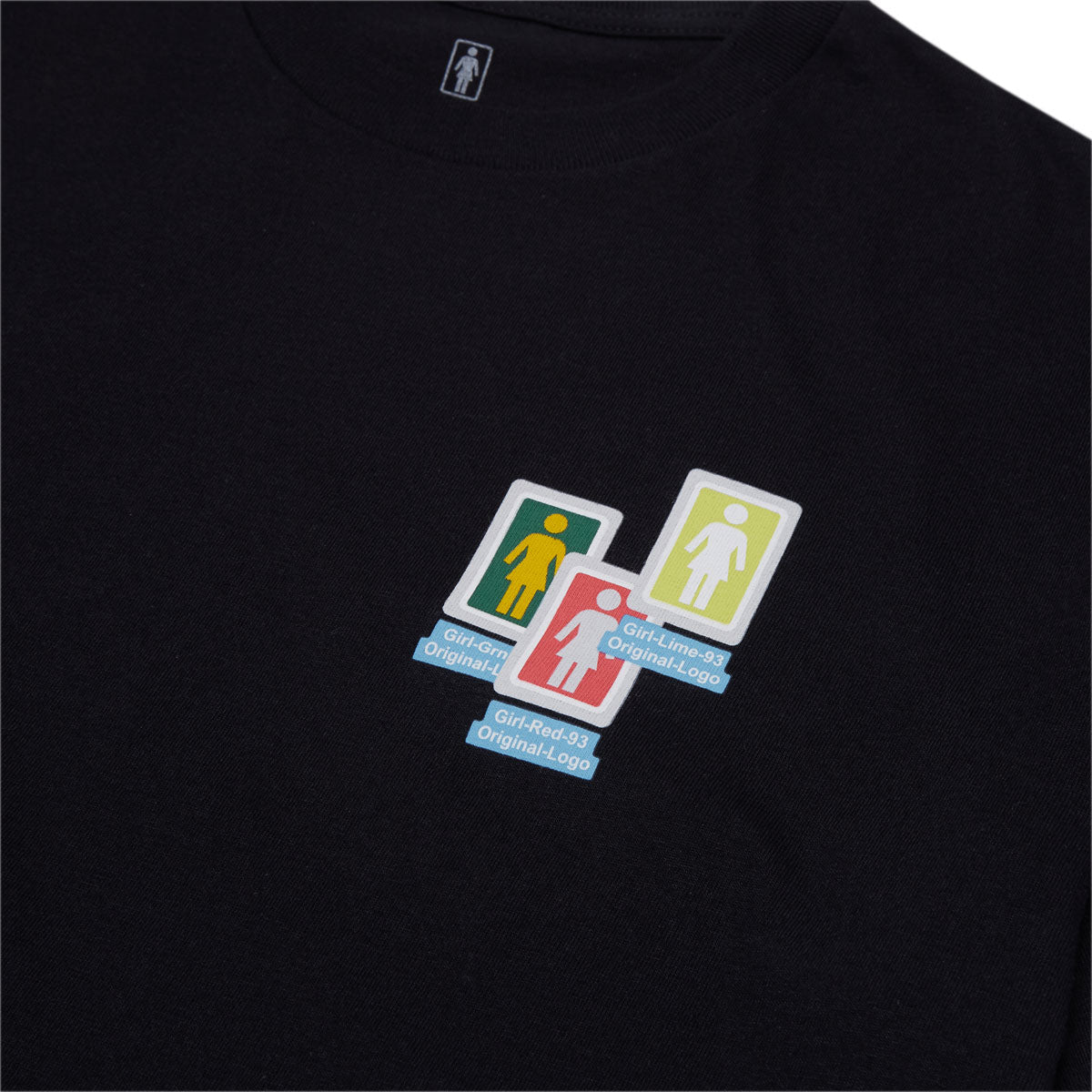 Girl Desktop Chaos T-Shirt - Black image 2