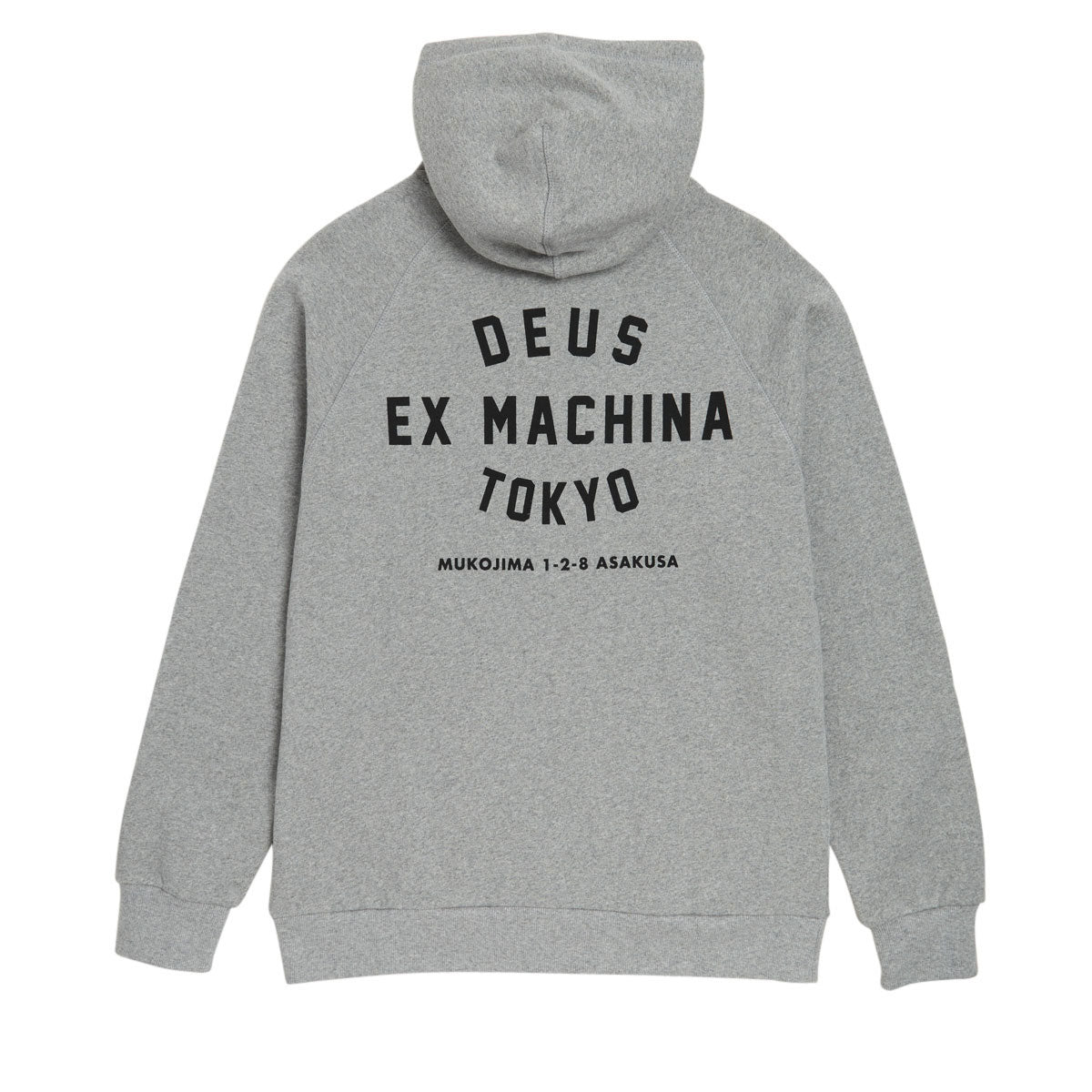 Deus Ex Machina Tokyo Address Hoodie - Grey Marle image 2