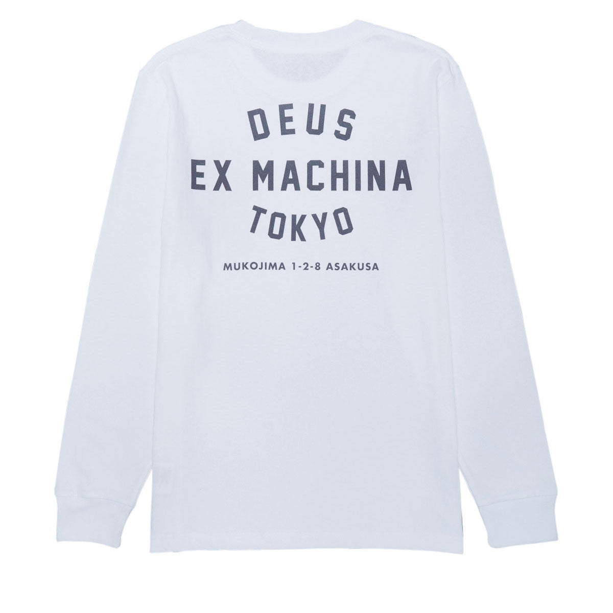 Deus Ex Machina Tokyo Long Sleeve T-Shirt - White image 1