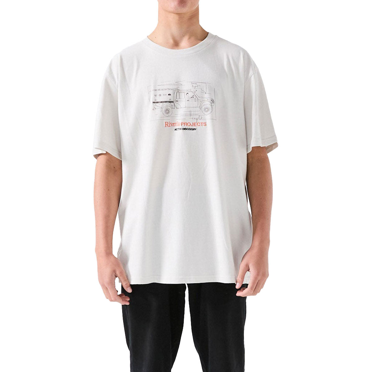 Rivvia Off Road T-Shirt - Off White image 4