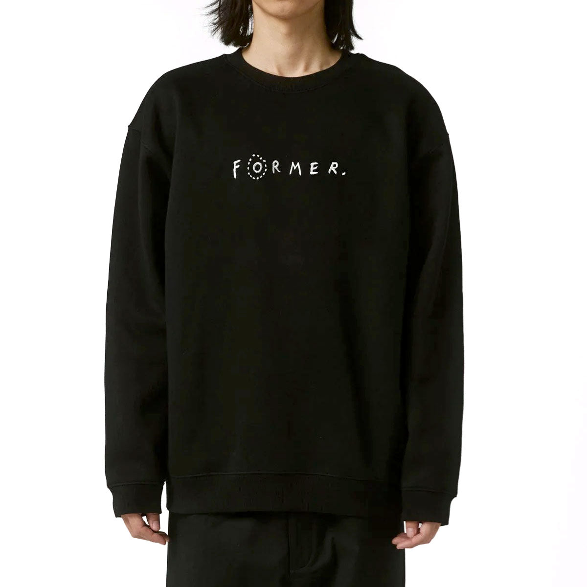 Former Skittish Crew Sweatshirt - Black image 1