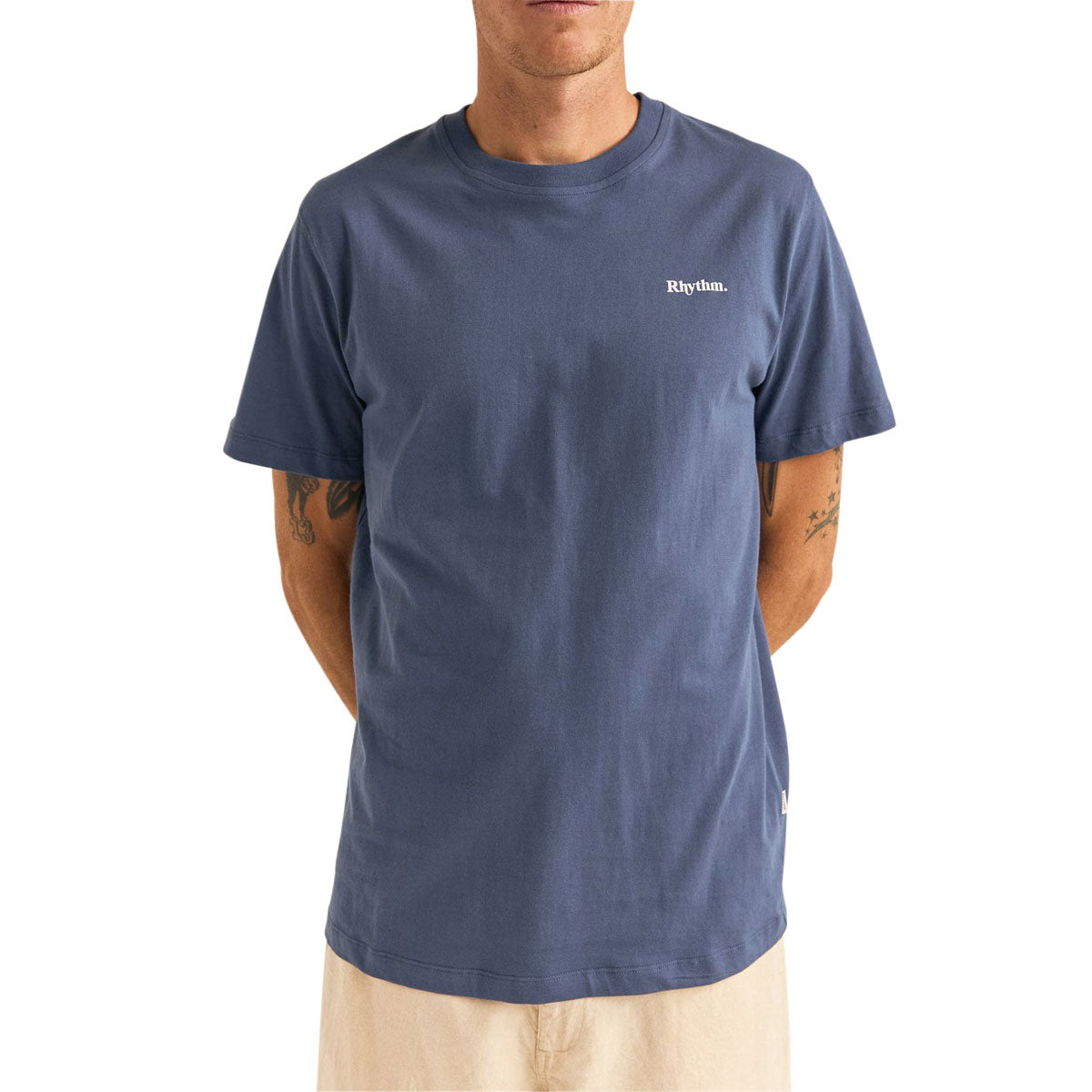 Rhythm Brand T-Shirt - Navy image 2