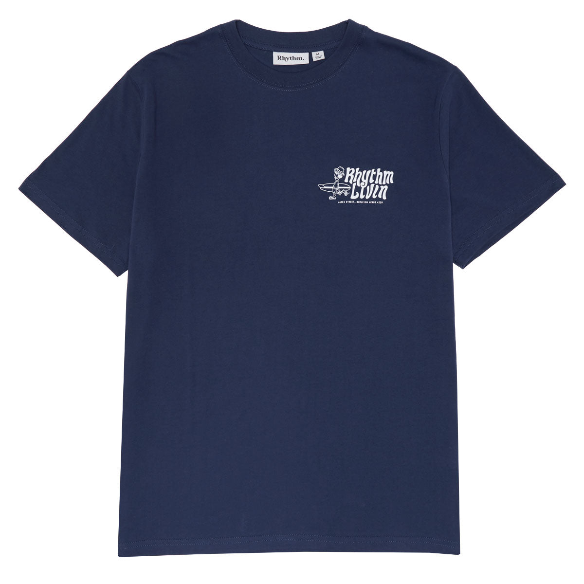 Rhythm Livin T-Shirt - Navy image 1