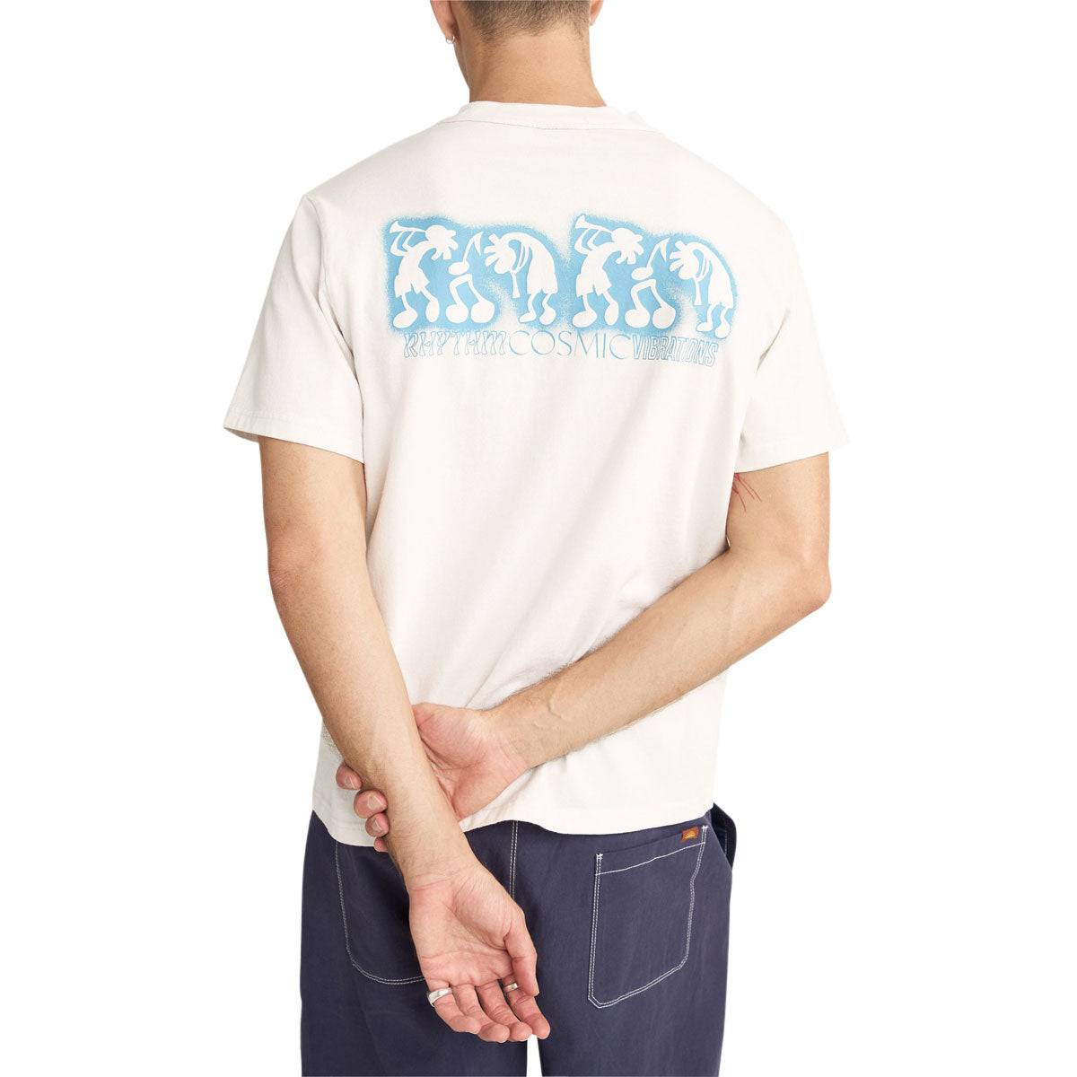 Rhythm Cosmic Dance T-Shirt - Vintage White image 3