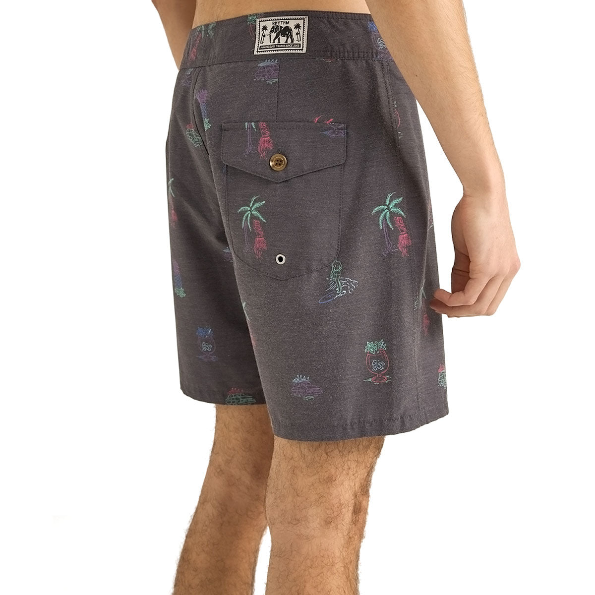 Rhythm Vibes Boardshorts - Black image 3