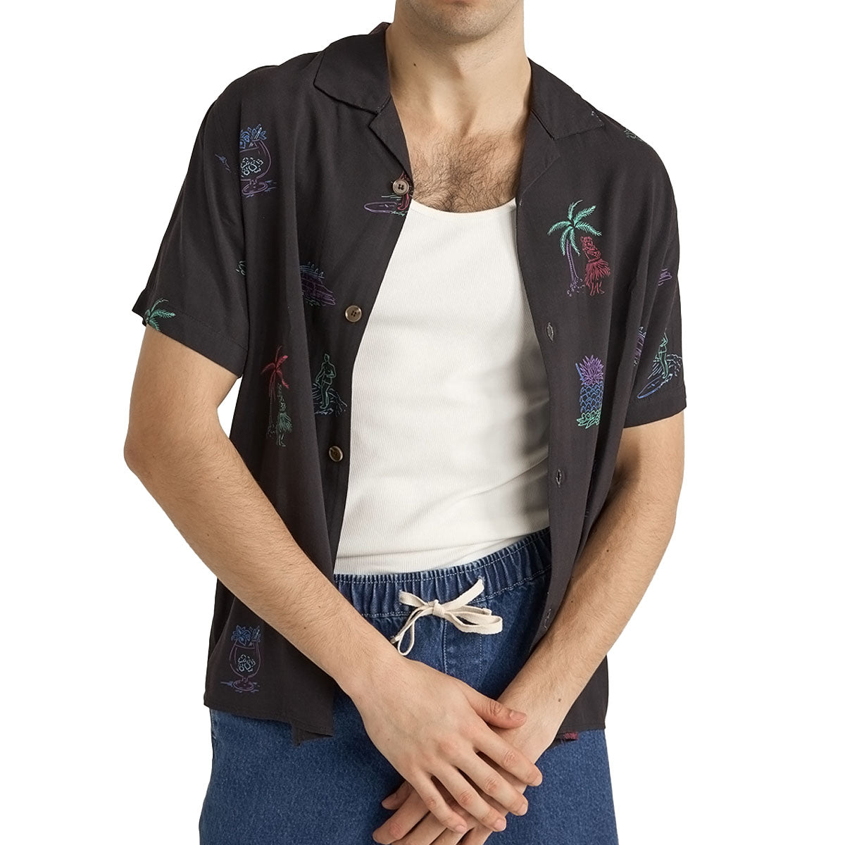 Rhythm Vibes Shirt - Black image 1