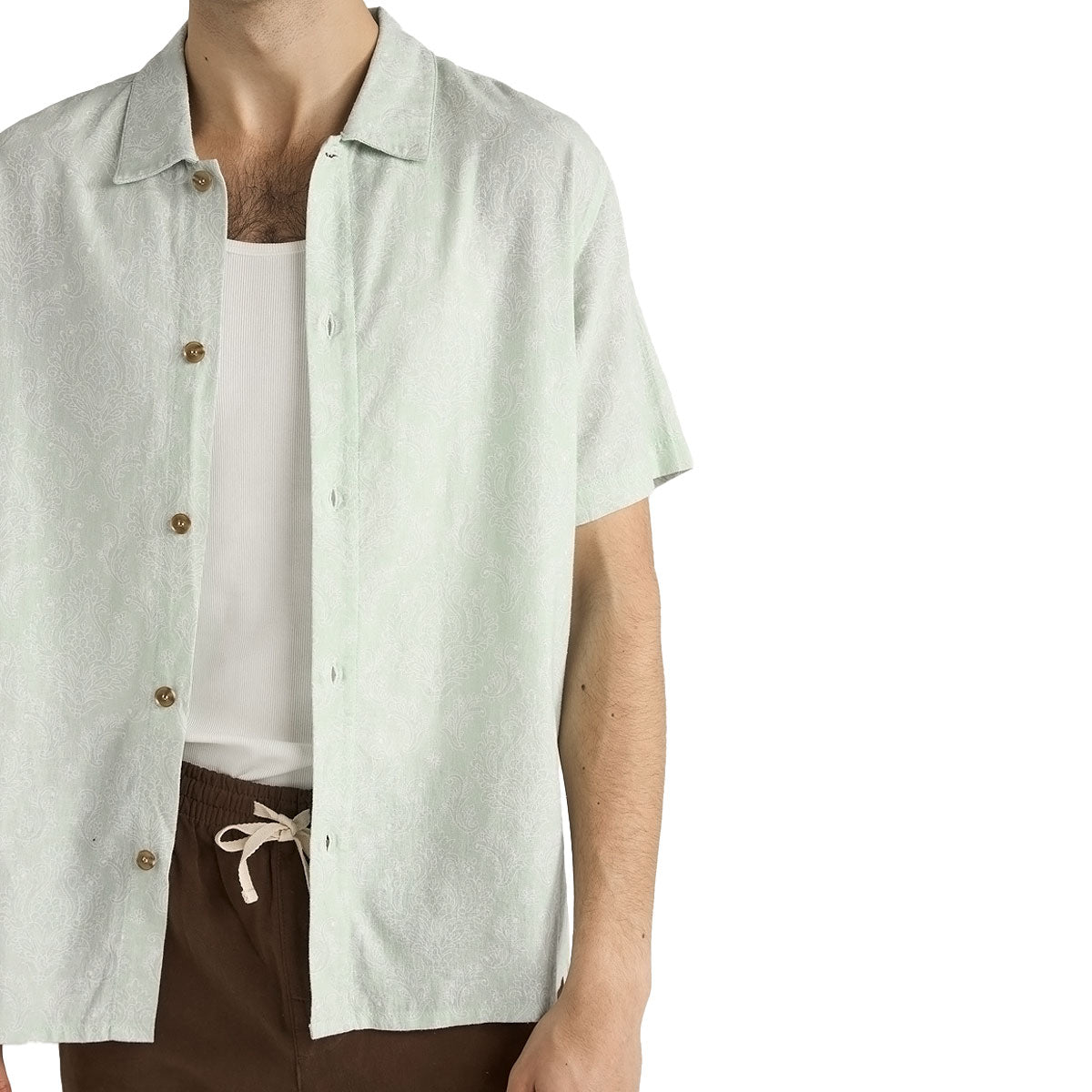 Rhythm Ornate Shirt - Sage image 3