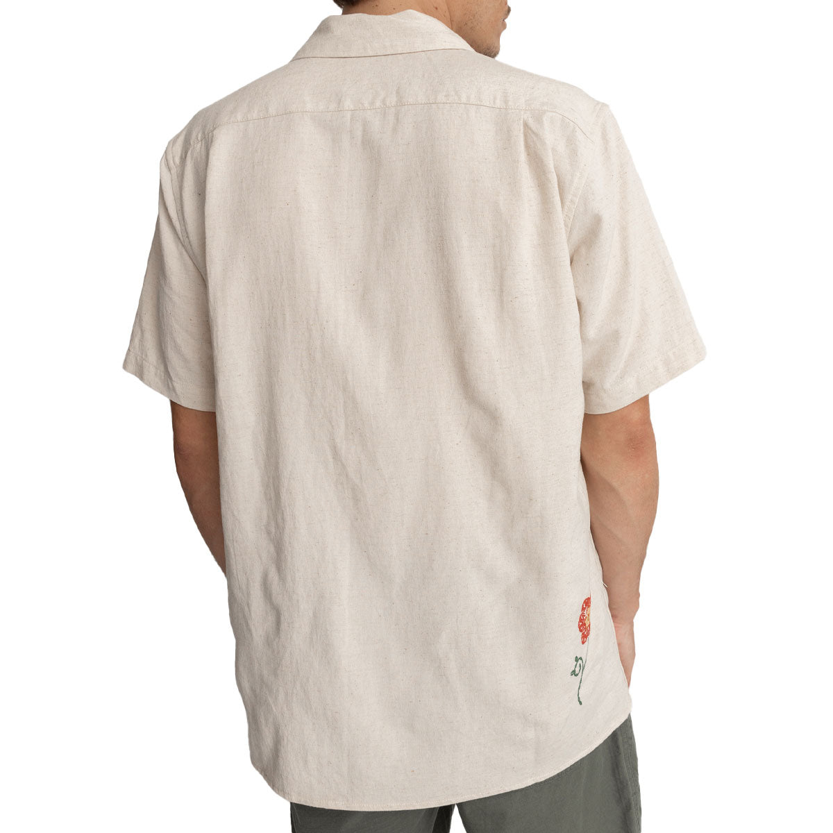 Rhythm Flower Embroidery Shirt - Natural 2025 image 2