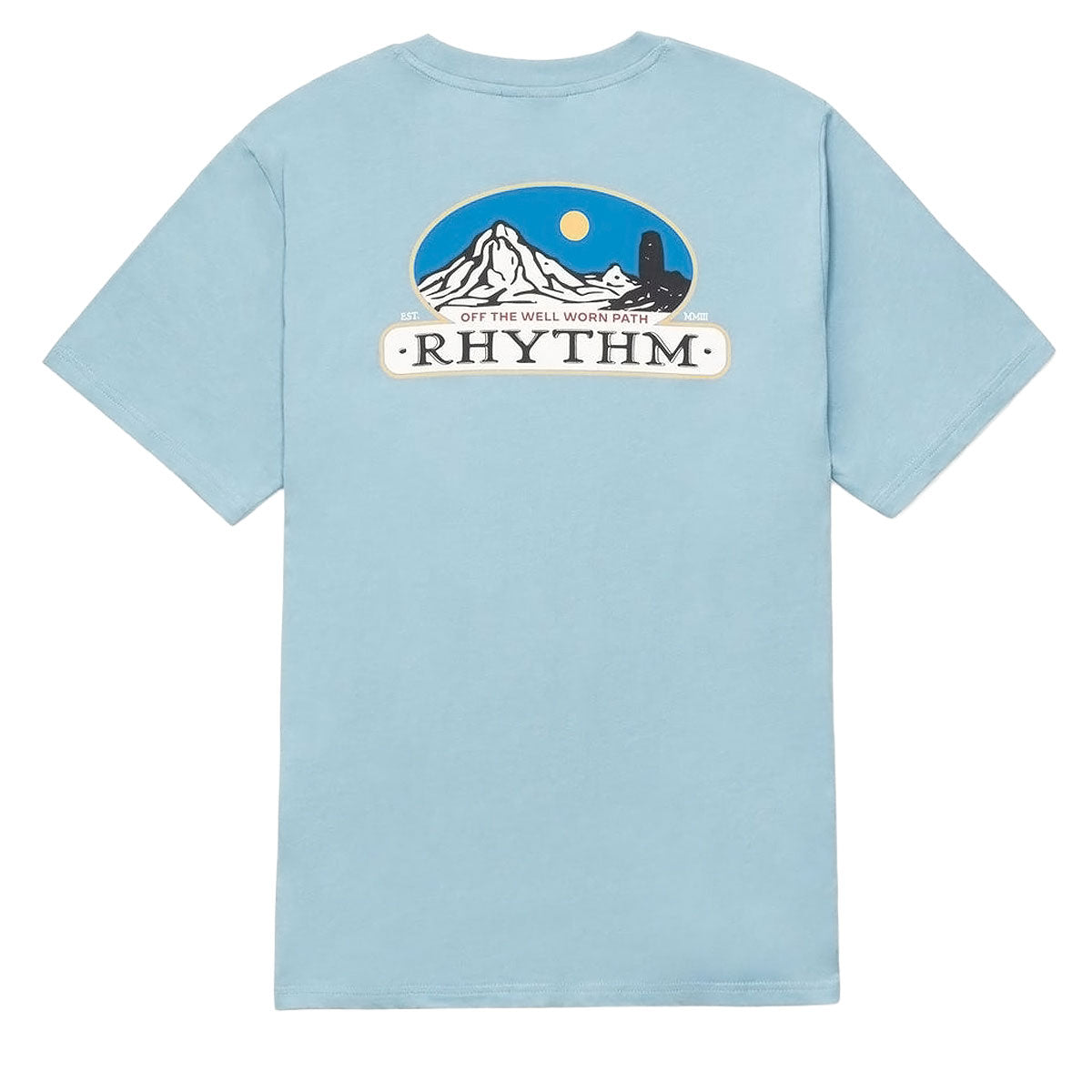 Rhythm Horizon T-Shirt - Dusty Blue image 2