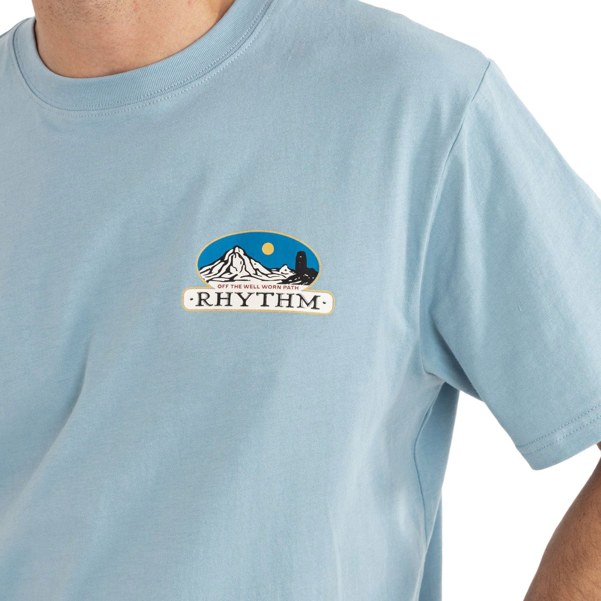 Rhythm Horizon T-Shirt - Dusty Blue image 5